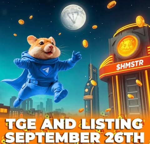Hamster Kombat anuncia TGE y fecha de airdrop – 26 de septiembre de 2024