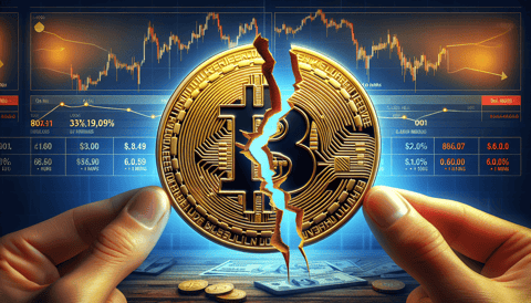 Bitcoin declanșează lichidări de 661 milioane de dolari după ce a scăzut sub 77.000 de dolari