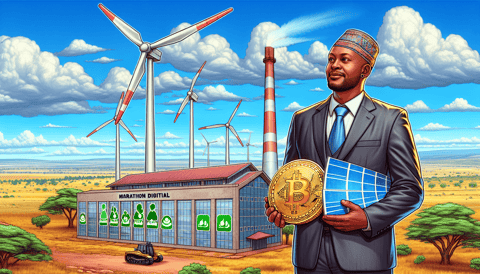 Marathon Digital and Kenya Unite for Bitcoin Mining through Renewable Energy Projects