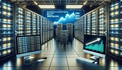 Marathon's Value Soars by $800M Following 18% Bitcoin Mining Stock Spike