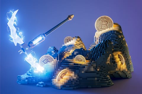 Bitcoin: Veniturile zilnice din minerit au scăzut la cel mai mic nivel din 11 luni