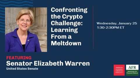 Senatorul Warren: Liderii de pe piața criptomonedelor se tem de un SEC puternic