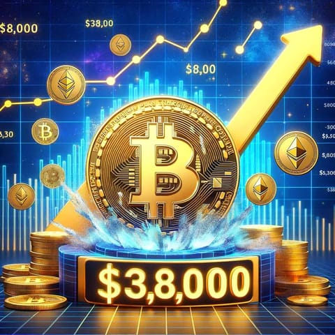 Bitcoin breaks $38,000 barrier: A new milestone