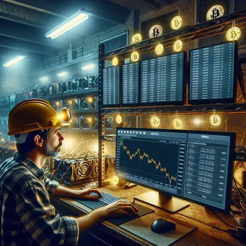 Minerii de Bitcoin profită de fluctuațiile pieței în timp ce prețul oscilează