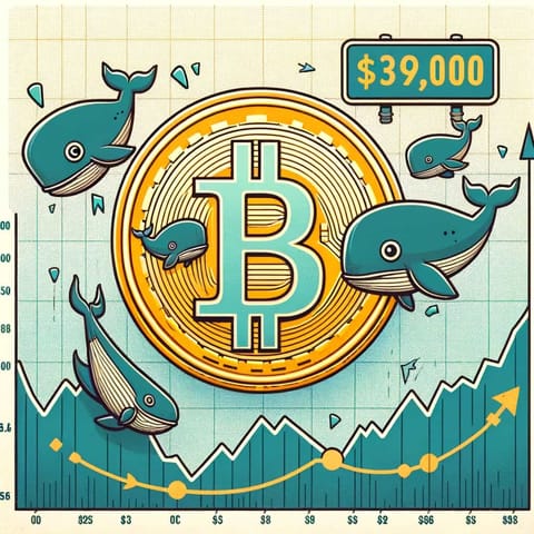Spot Bitcoin ETFs amass over 100,000 BTC as Bitcoin price drops under $39,000