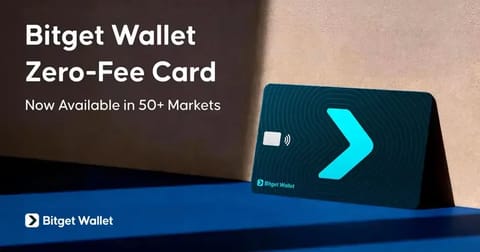 Bitget Wallet lance une carte crypto sans frais à l’échelle mondiale