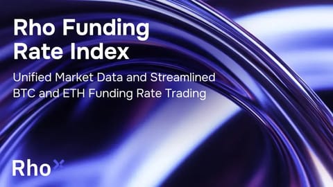 Rho Labs presenta Rho Funding Futures e Index: la forma unificada de operar, cubrirse y seguir las tasas de financiación de BTC y ETH