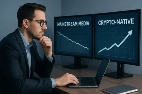 I media crypto locali crescono in Asia mentre quelli mainstream perdono pubblico