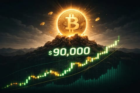 Wird Bitcoin die Marke von 90.000 $ durchbrechen und sich darüber halten?