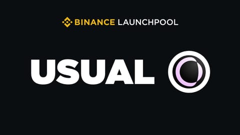 Binance annonce Usual (USUAL) comme le 61e projet sur Launchpool