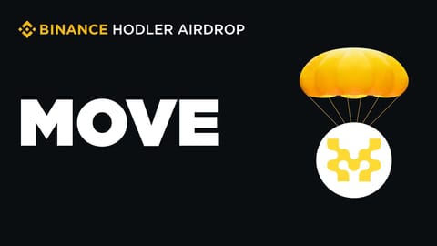 Binance anuncia MOVE como el tercer proyecto en el portal de airdrops