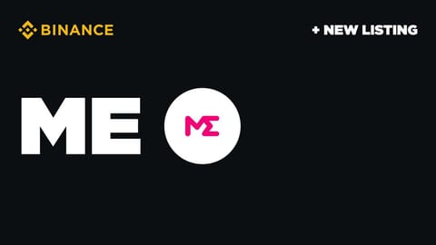 Binance listera $ME avec Seed Tag appliquée