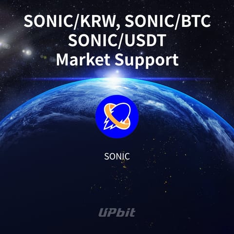 Upbit de Corea del Sur incluye Sonic SVM (SONIC) hoy