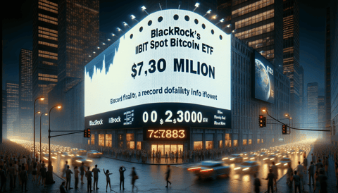 Record $788 Million Daily Inflow for BlackRock's Bitcoin ETF Breaks New Ground