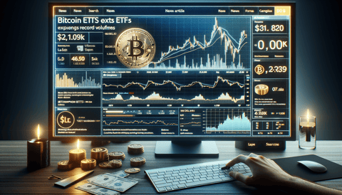 Surging Above $62K, Bitcoin ETFs Experience Unprecedented Trading Volumes