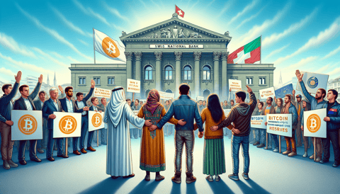 Swiss National Bank Pressured by Activists to Include Bitcoin in Reserves