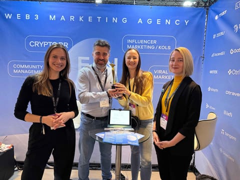 FINPR a fost desemnată cea mai bună agenție de marketing PR crypto din 2025 la Crypto Expo Europe