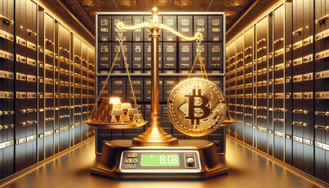 Unlikely Bitcoin will Match Gold in Portfolios, Predicts JPMorgan