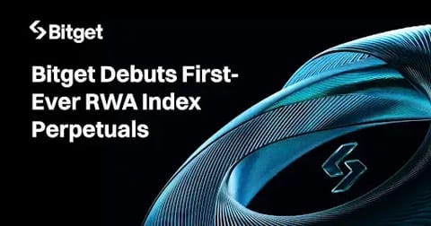 Bitget Debuts First-Ever RWA Index Perpetuals Featuring Major Real-World Assets