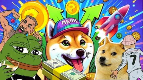 Course haussière de $XRP et $BTC boost: 5 nouvelles cryptomonnaies memes à acheter maintenant