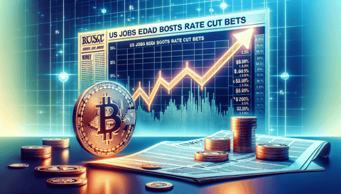 US Employment Figures Propel Bitcoin Price to $62K, Boosting Rate Cut Predictions